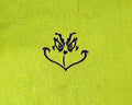 Handcrafted Dr. Suess The Grinch Terrycloth Hand Towel: Geeky Kitchen Decor