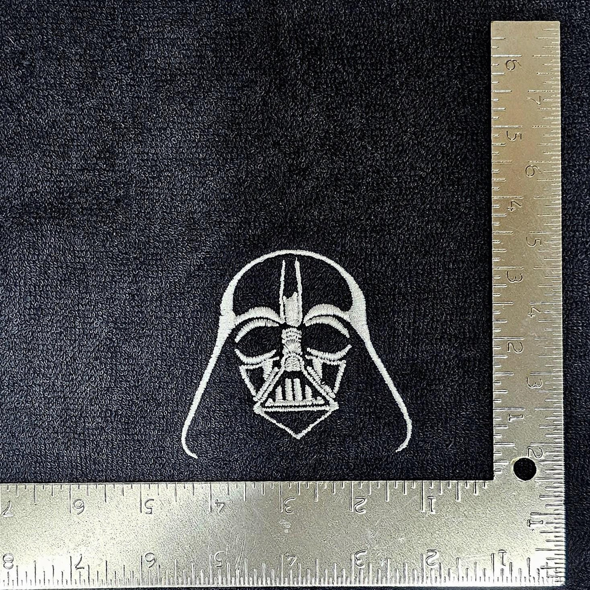 Handcrafted Star Wars Darth Vader Terrycloth Hand Towel: Geeky Kitchen Decor