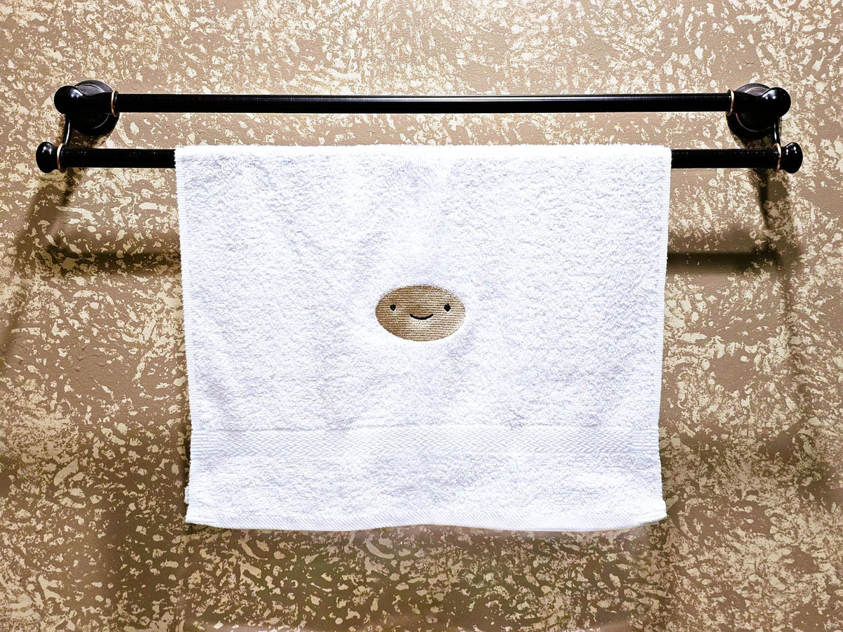 Handcrafted Adventure Time Finn the Human Terrycloth Hand Towel: Geeky Kitchen Decor
