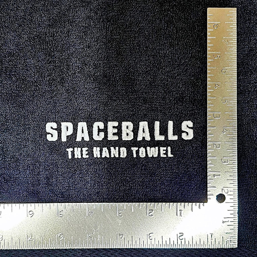 Handcrafted Spaceballs Terrycloth Towel: Geeky Kitchen Decor