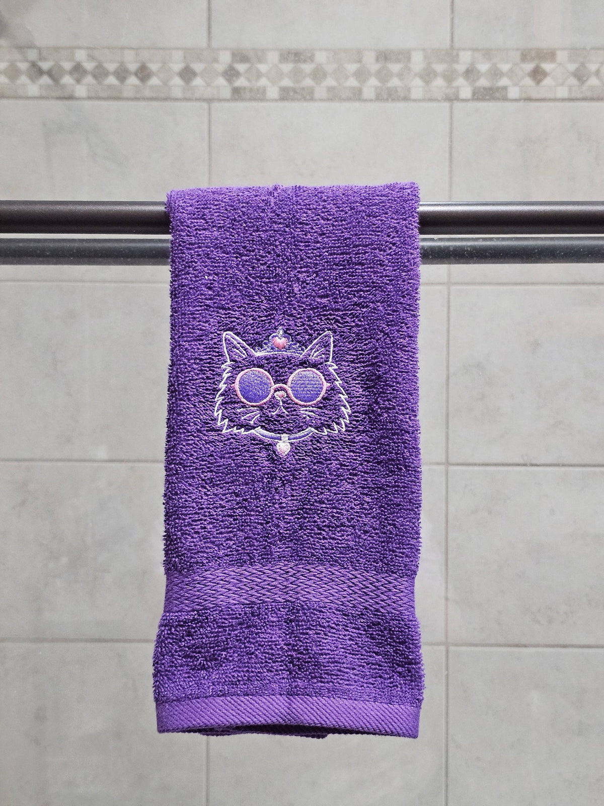 Handcrafted Dungeon Crawler Carl PRINCESS DONUT Terrycloth Hand Towel: Geeky Kitchen Decor