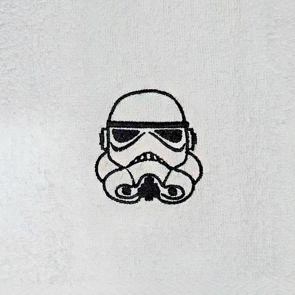 Handcrafted Star Wars Stormtrooper Terrycloth Hand Towel: Geeky Kitchen Decor