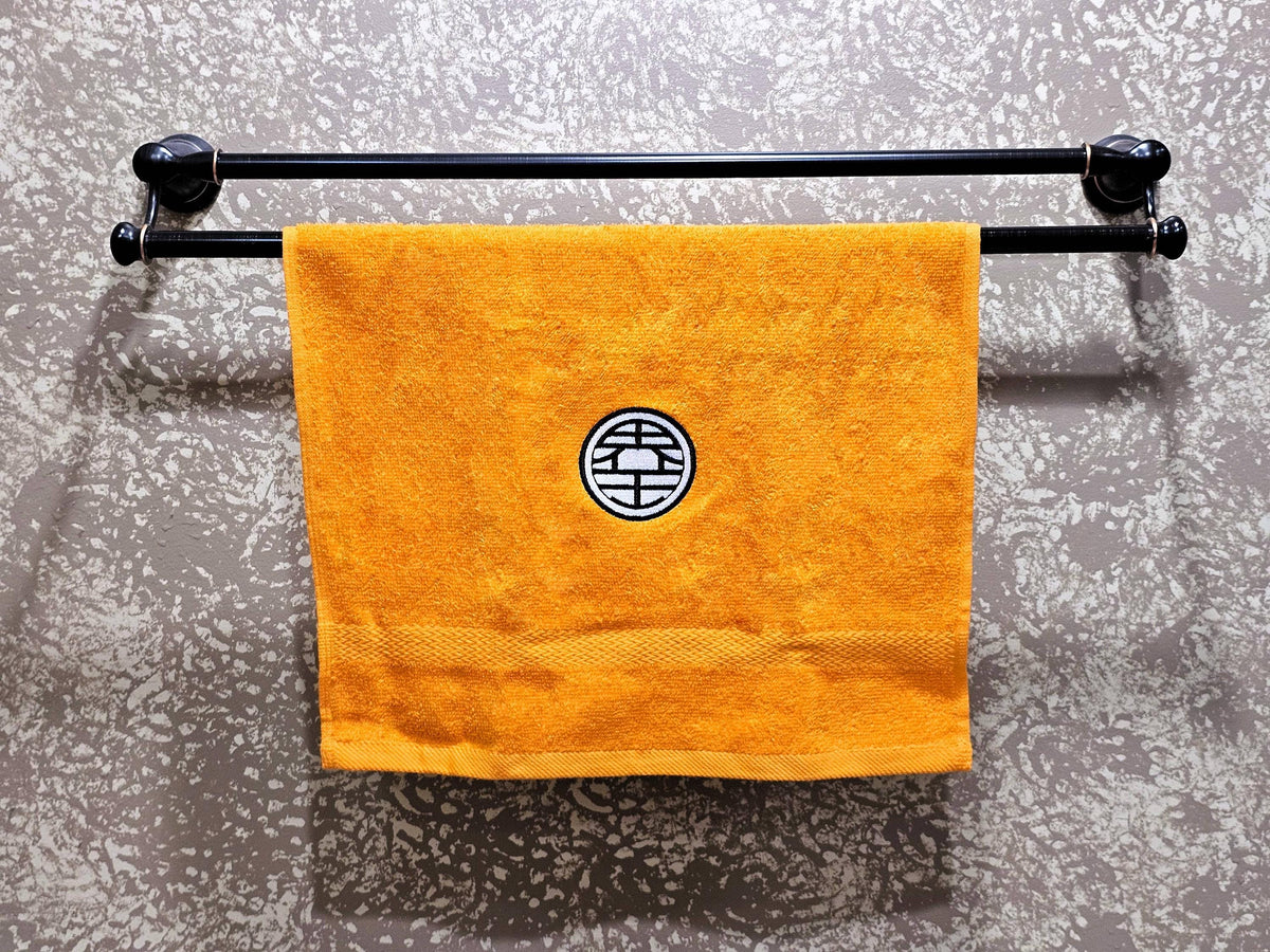 Handcrafted Dragon Ball King Kai Terrycloth Hand Towel: Geeky Kitchen Decor
