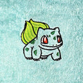 Handcrafted Pokemon Bulbasaur (Full body) Terrycloth Hand Towel: Geeky Kitchen Decor