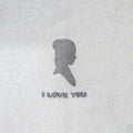 Handcrafted Star Wars Princess Leia I Love You Terrycloth Hand Towel: Geeky Kitchen Decor