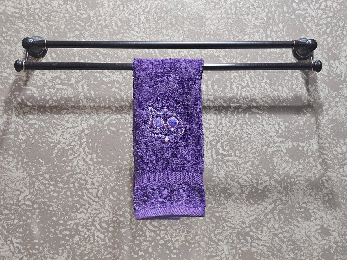 Handcrafted Dungeon Crawler Carl PRINCESS DONUT Terrycloth Hand Towel: Geeky Kitchen Decor