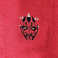 Handcrafted Star Wars Darth Maul Terrycloth Hand Towel: Geeky Kitchen Decor