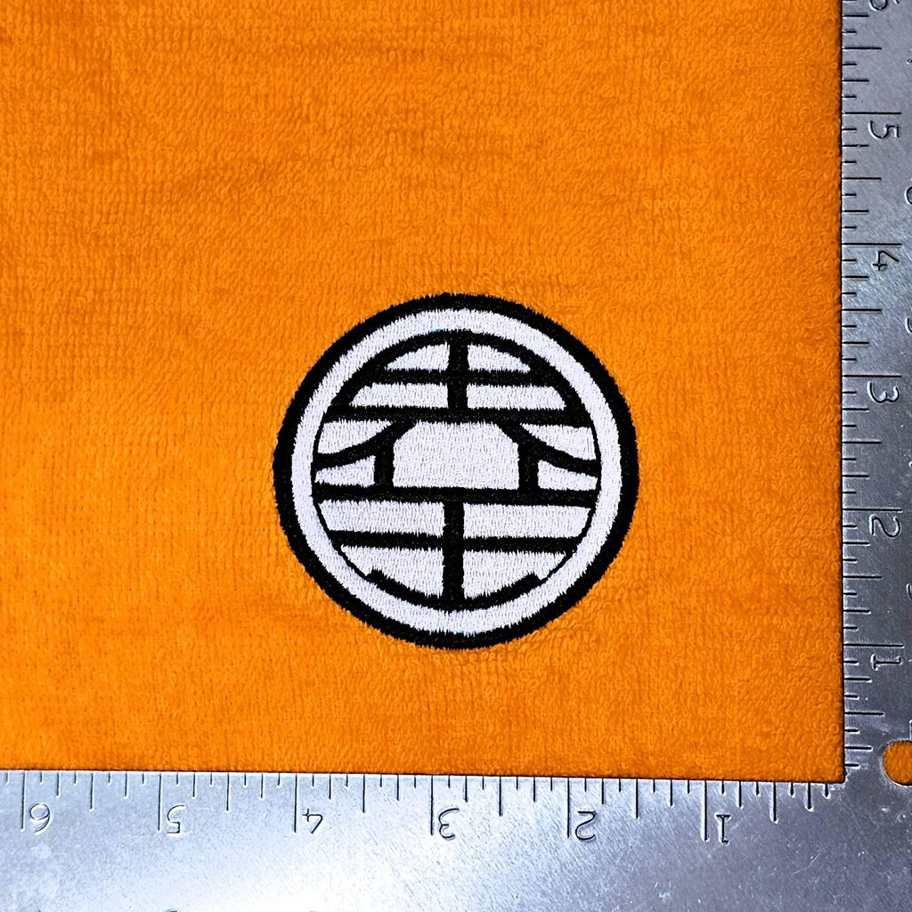Handcrafted Dragon Ball King Kai Terrycloth Hand Towel: Geeky Kitchen Decor