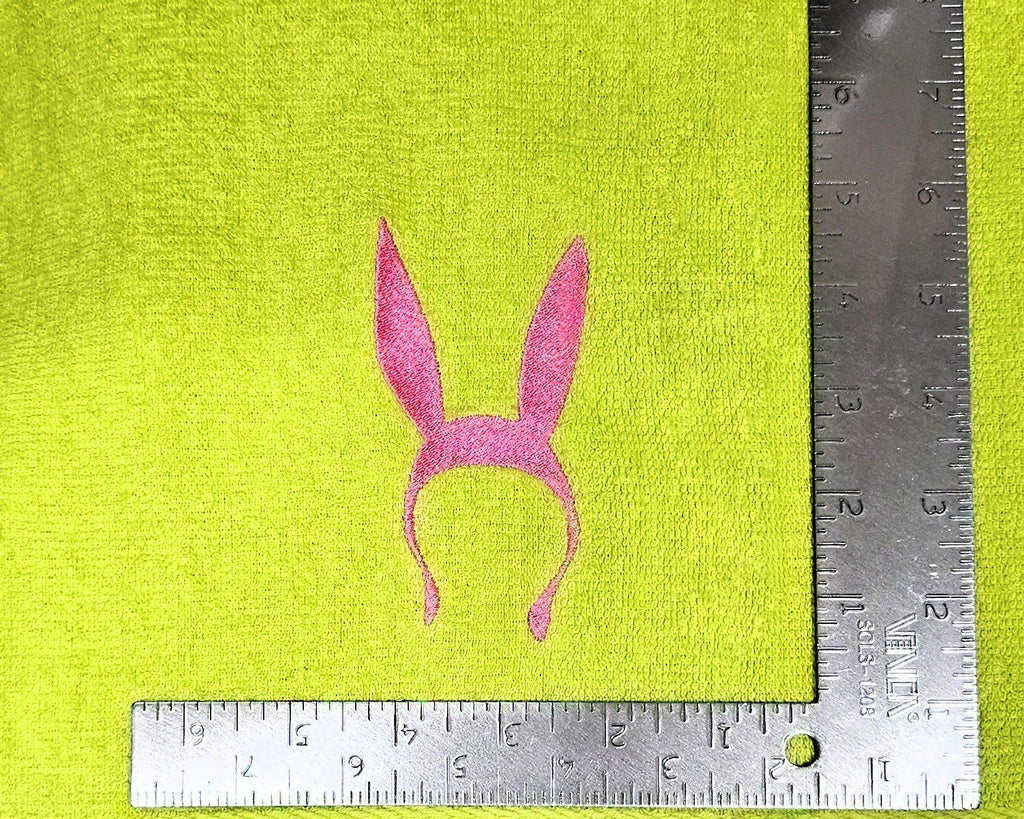 Handcrafted Bob's Burgers Louise Terrycloth Hand Towel: Geeky Kitchen Decor