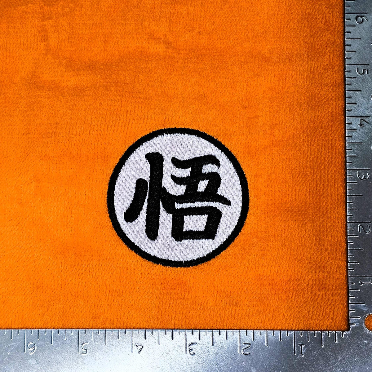 Handcrafted Dragon Ball King Kai Go Terrycloth Hand Towel: Geeky Kitchen Decor