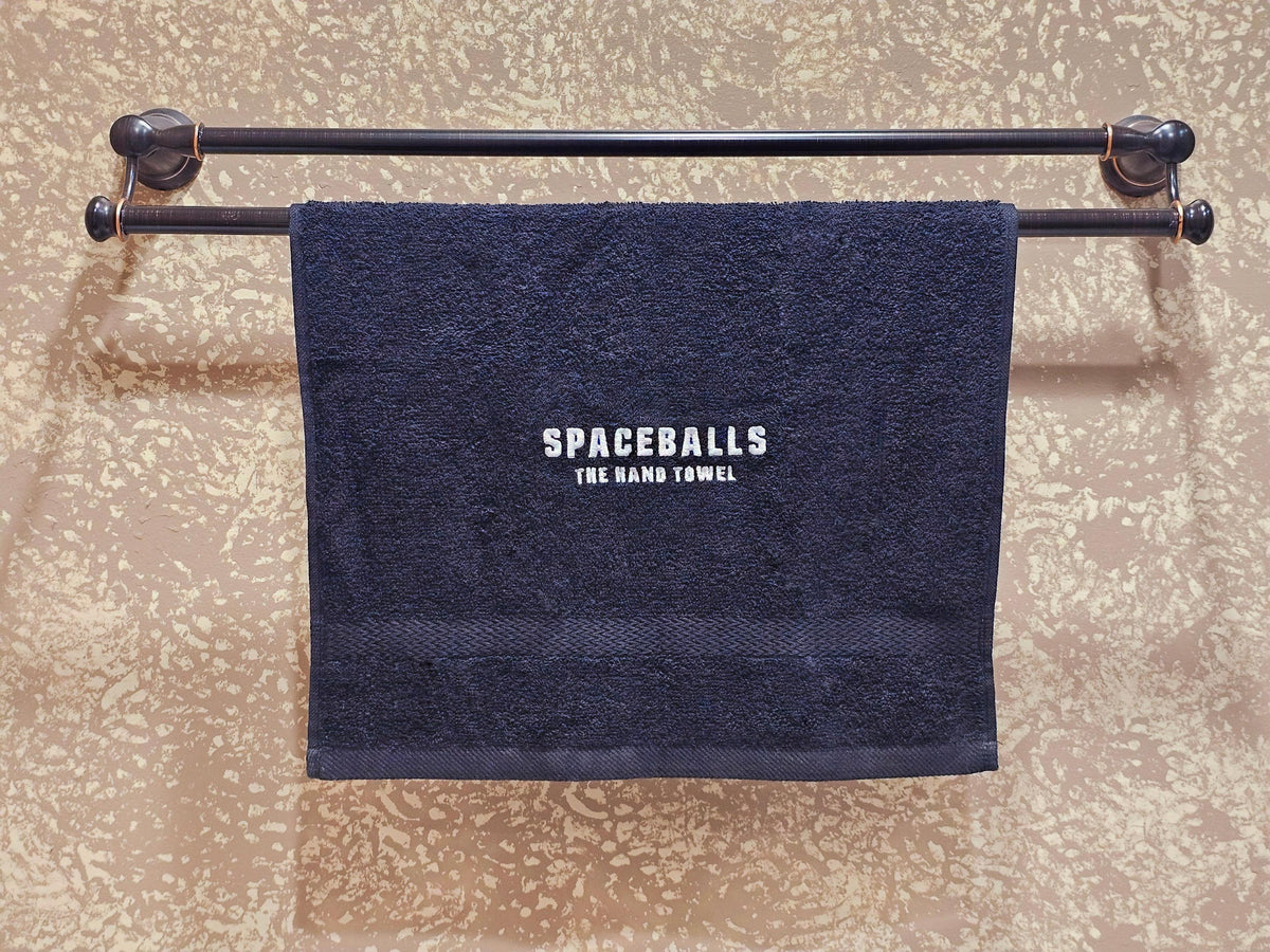 Handcrafted Spaceballs Terrycloth Towel: Geeky Kitchen Decor