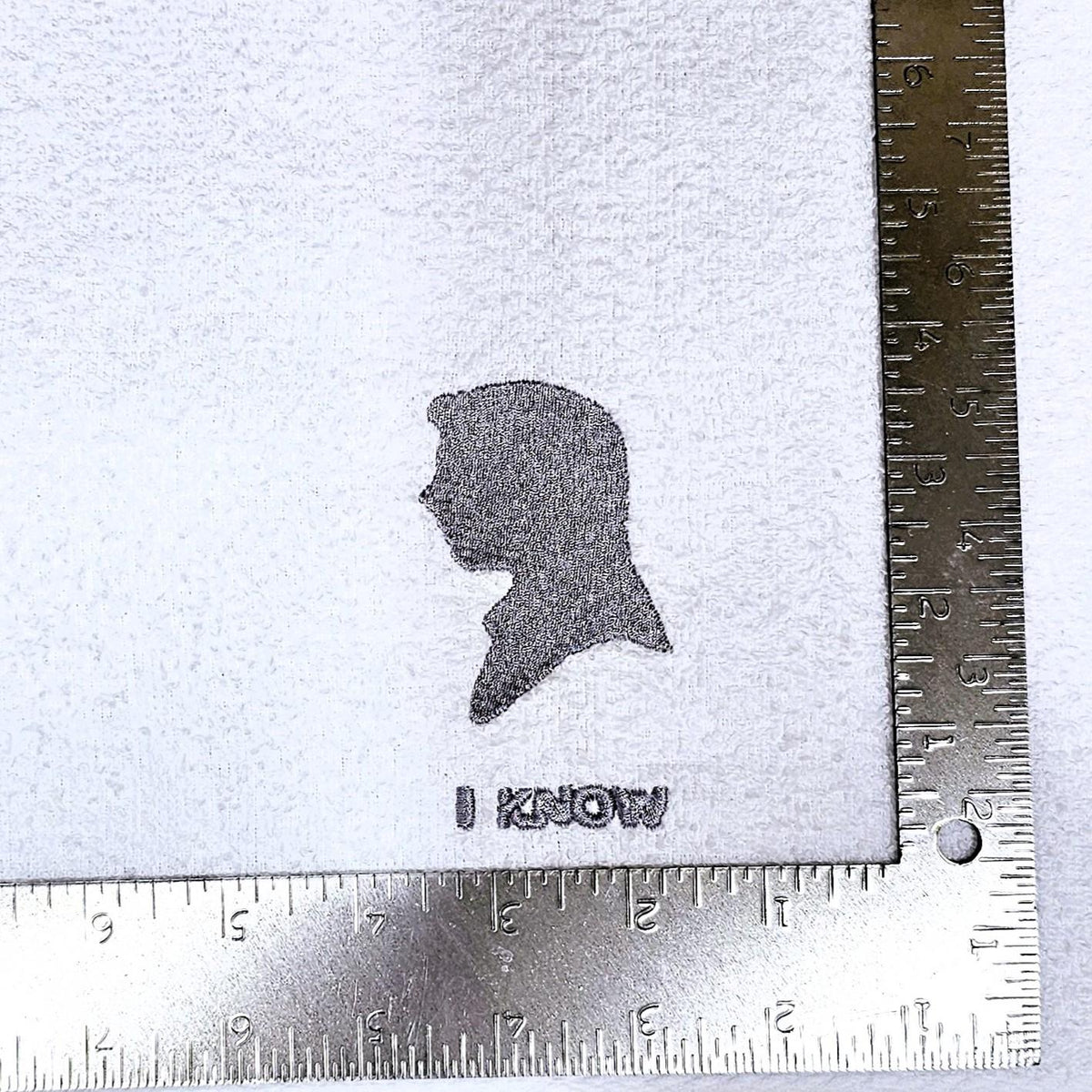 Handcrafted Star Wars Han Solo I Know Terrycloth Hand Towel: Geeky Kitchen Decor