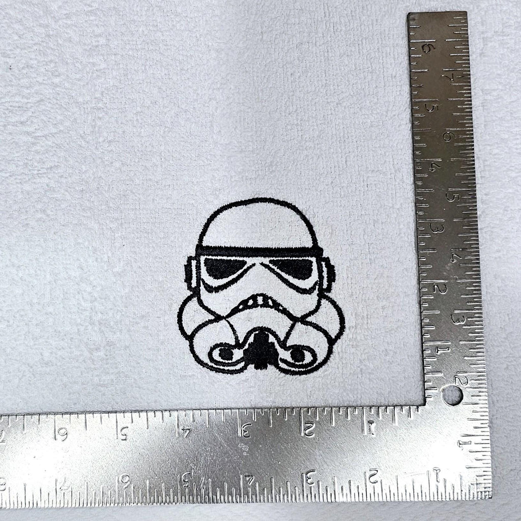 Handcrafted Star Wars Stormtrooper Terrycloth Hand Towel: Geeky Kitchen Decor