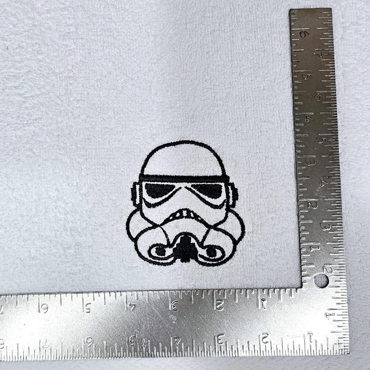 Handcrafted Star Wars Stormtrooper Terrycloth Hand Towel: Geeky Kitchen Decor