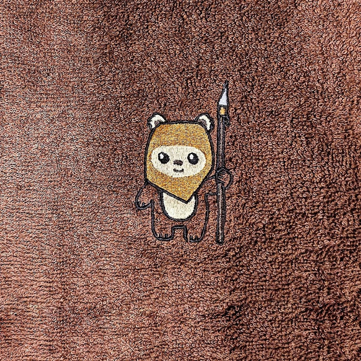 Handcrafted Star Wars Ewok Terrycloth Hand Towel: Geeky Kitchen Decor