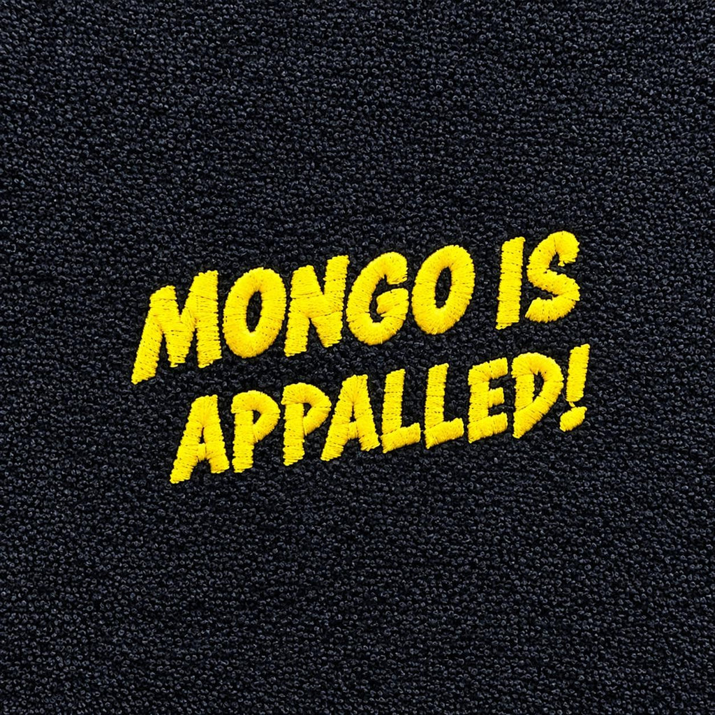 Handcrafted Dungeon Crawler Carl MONGO IS APPALLED Terrycloth Hand Towel: Geeky Kitchen Decor