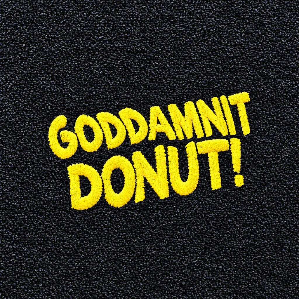 Handcrafted Dungeon Crawler Carl GODDAMN IT DONUT Terrycloth Hand Towel: Geeky Kitchen Decor